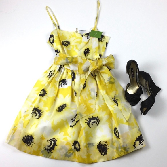 Kate Spade Dresses & Skirts - 🎉HP🎉 Kate Spade Sunny Daisy Organza Bow Dress 2